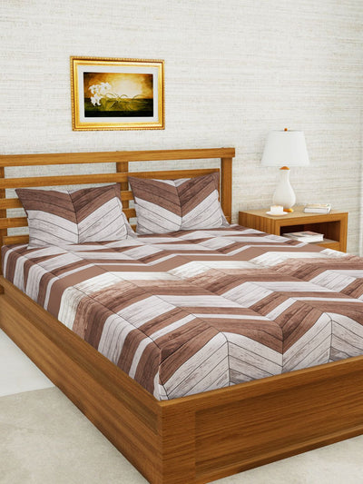 226_Envogue Extra Smooth Micro Double Bedsheet With 2 Pillow Covers_BED3315_1