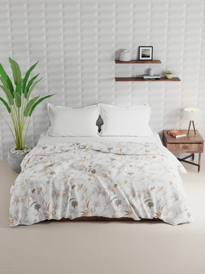 Super Soft Microfiber Double Comforter For All Weather <small> (floral-multi)</small>