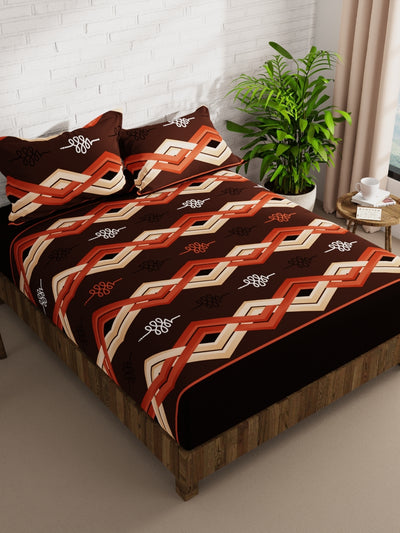 Extra Smooth Micro Double Bedsheet With 2 Pillow Covers <small> (ornamental-multi)</small>
