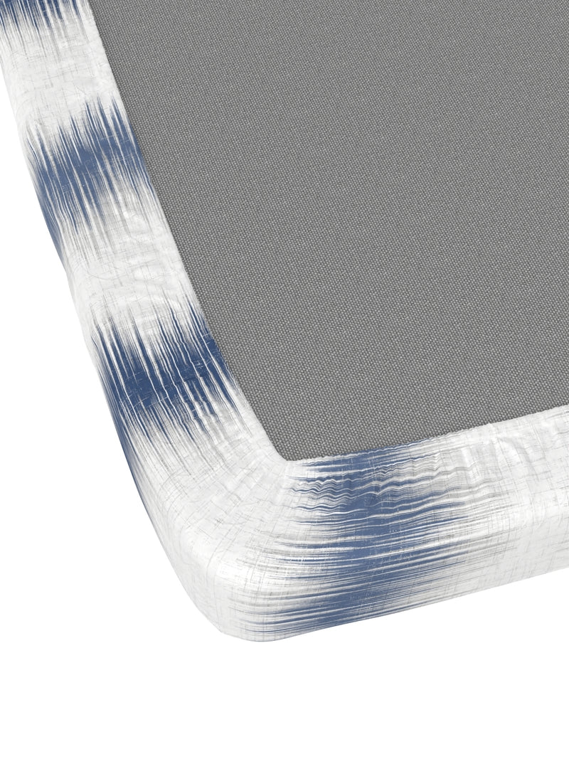 Extra Smooth Micro Fitted Double Bedsheet With 2 Pillow Covers <small> (abstract-denim)</small>