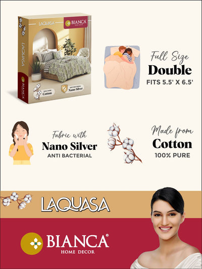 Soft 100% Natural Cotton Double Bedsheet With 2 Pillow Covers <small> (checks-maroon)</small>