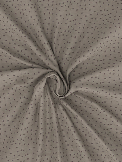 Super Fine 100% Egyptian Satin Cotton King Bedsheet With 2 Pillow Covers <small> (geometric-khaki)</small>