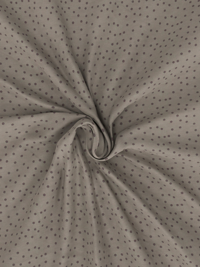 Super Fine 100% Egyptian Satin Cotton King Bedsheet With 2 Pillow Covers <small> (geometric-khaki)</small>
