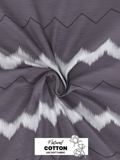 Bamboo Micro Fabric <small> (geometric-dk.grey)</small>