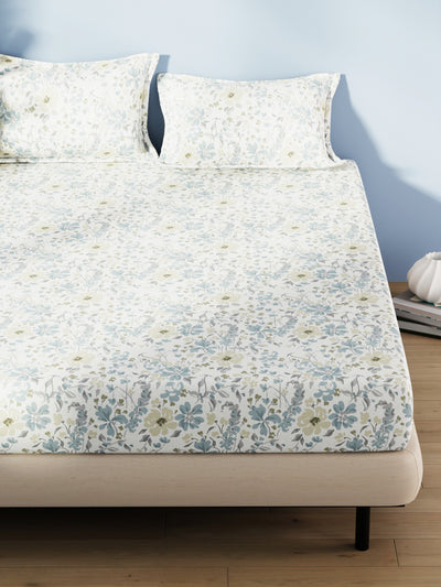 Cotton Fabric <small> (floral-grey/multi)</small>