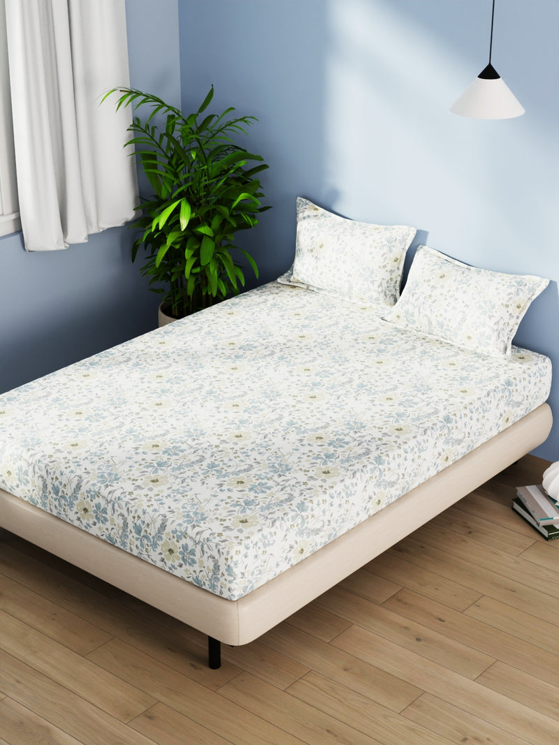 Cotton Fabric <small> (floral-grey/multi)</small>