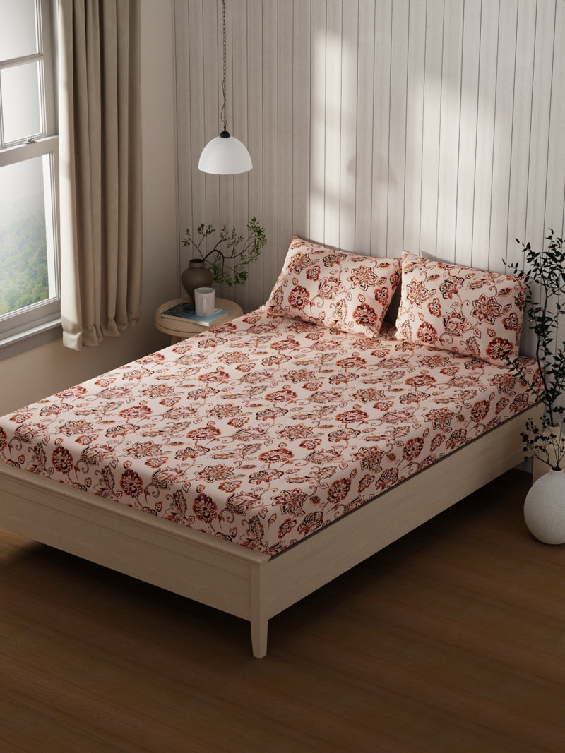 Extra Smooth Cotton <small> (floral-maroon/multi)</small>