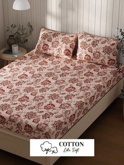 Extra Smooth Cotton <small> (floral-maroon/multi)</small>