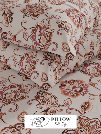 Extra Smooth Cotton <small> (floral-maroon/multi)</small>