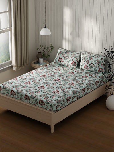 Extra Smooth Cotton <small> (floral-blue/pink)</small>