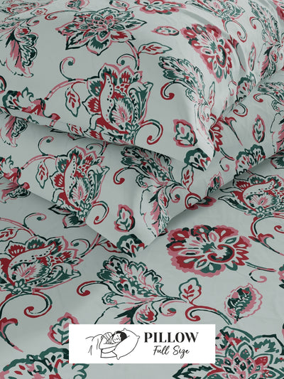 Extra Smooth Cotton <small> (floral-blue/pink)</small>