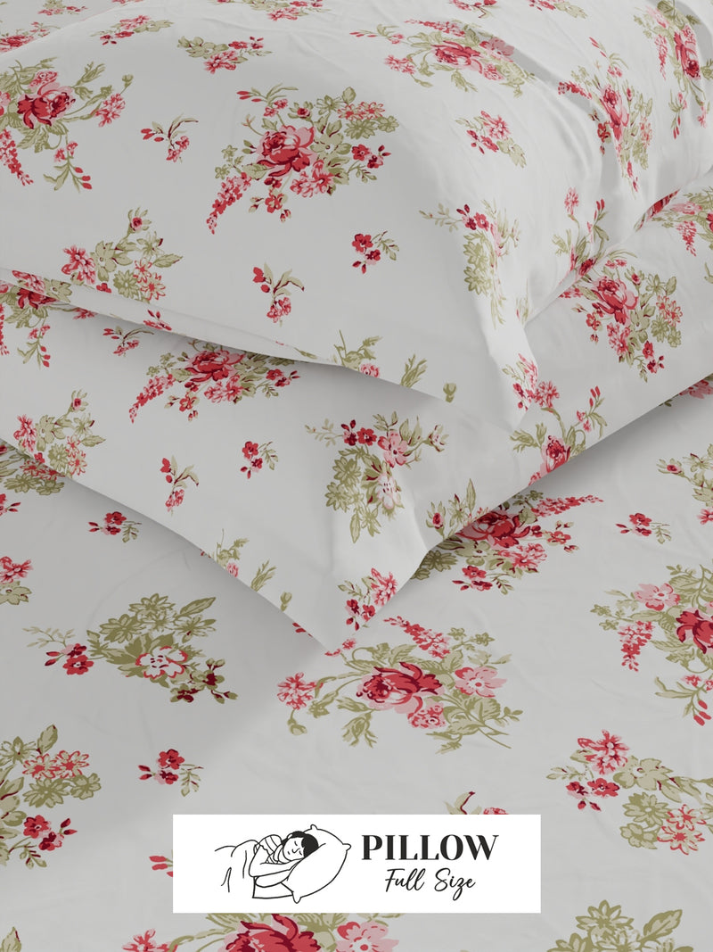 Extra Smooth Cotton <small> (floral-pink/green)</small>