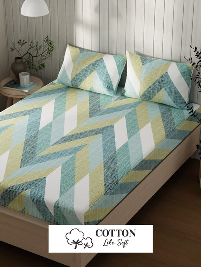 Extra Smooth Cotton <small> (abstract-aqua)</small>