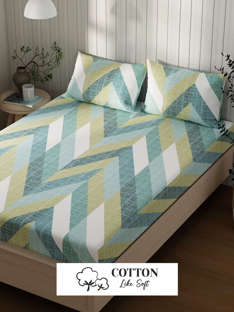 Extra Smooth Cotton <small> (abstract-aqua)</small>