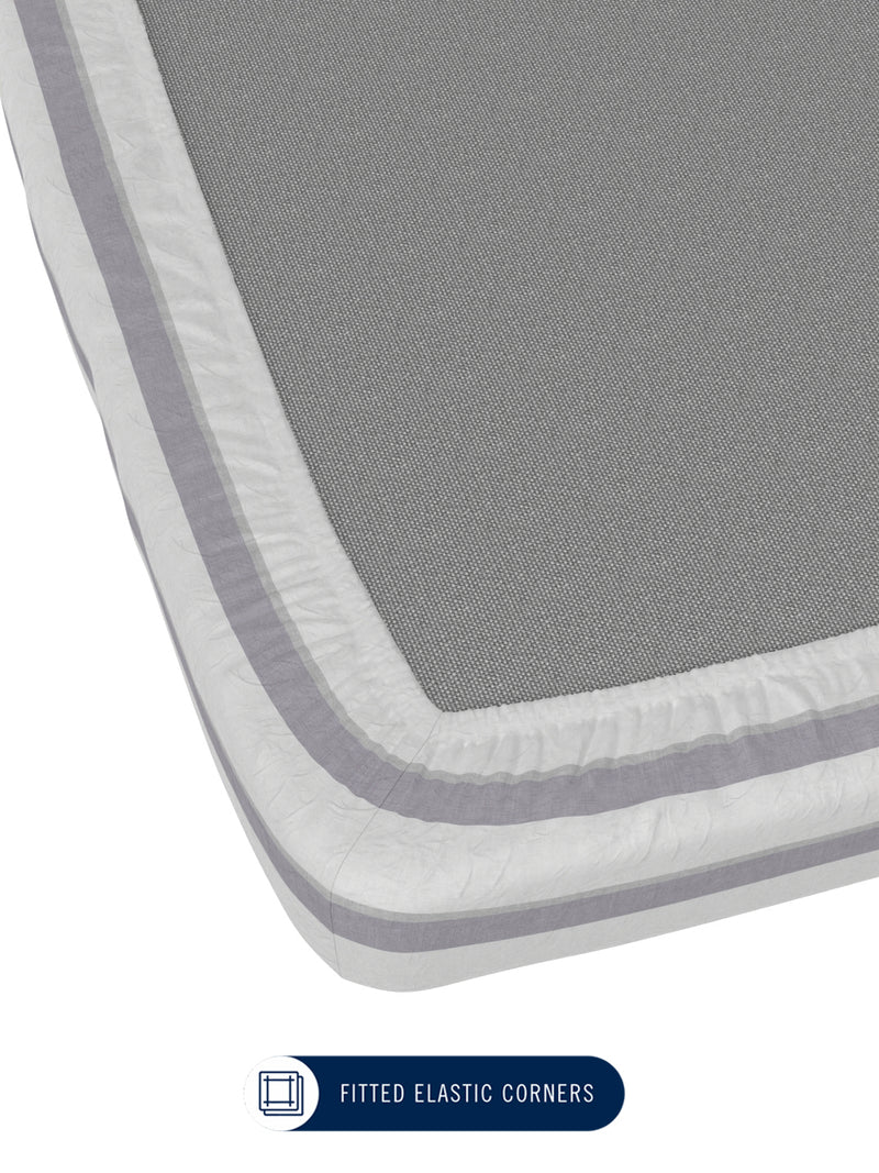 100% Premium Cotton <small> (stripe-beige/green)</small>