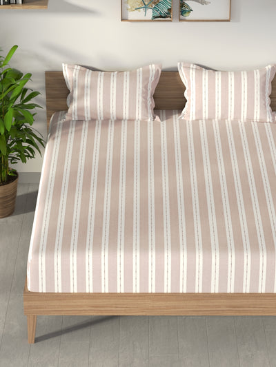 100% Premium Cotton <small> (stripe-lt.wine)</small>