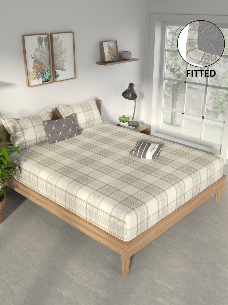 100% Premium Cotton <small> (geometric-seaweed)</small>