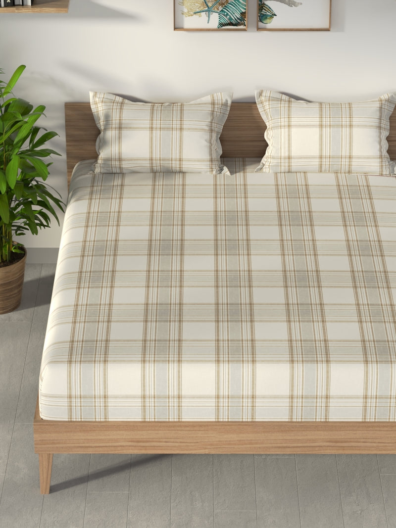 100% Premium Cotton <small> (geometric-seaweed)</small>