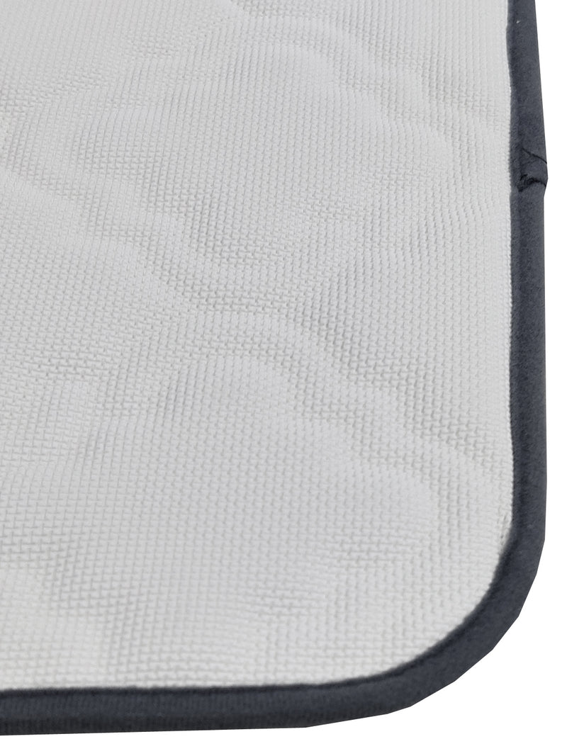 Memory Foam Anti Slip Bath Mat <small> (trellis-taupe)</small>