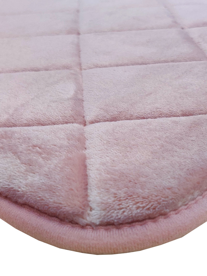 Memory Foam Anti Slip Bath Mat <small> (trellis-taupe)</small>
