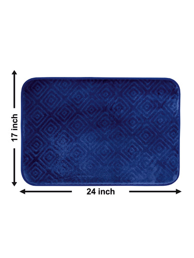 Memory Foam Anti Slip Bath Mat <small> (trellis-taupe)</small>