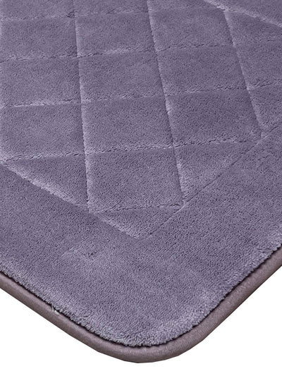 Memory Foam Anti Slip Bath Mat <small> (square-dustyrose)</small>