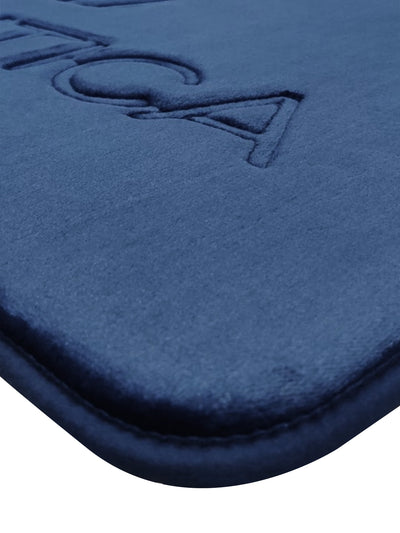 Luxurious Memory Foam Non-Skid  Bath Rug <small> (solid-navy)</small>