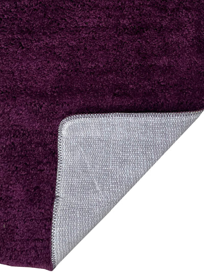 Soft Cotton Anti Slip Bath Mat <small> (solid-purple)</small>