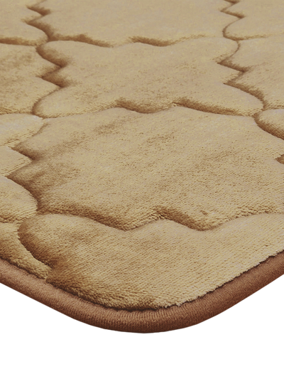 Memory Foam Anti Slip Bath Mat <small> (ornamental-brown)</small>