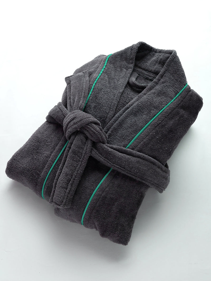 Luxurious Ultra Soft Bath Robe <small> (solid-grey)</small>