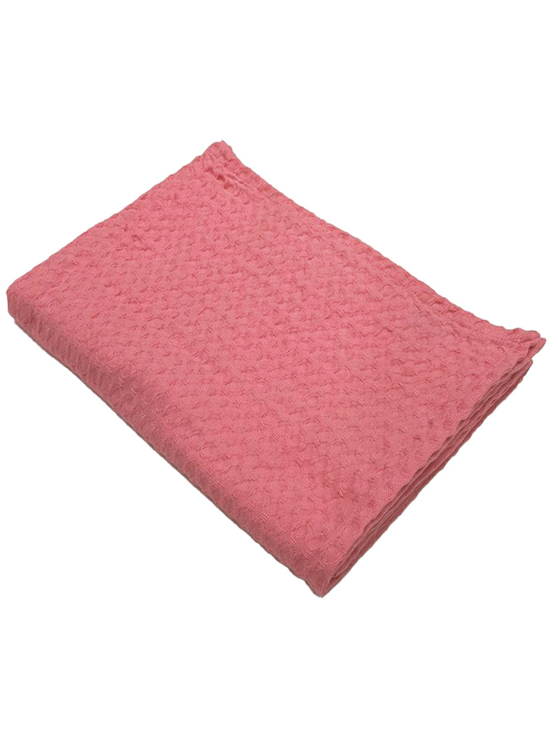 Soft Waffle 100% Organic Cotton Towel <small> (waffle-coral)</small>