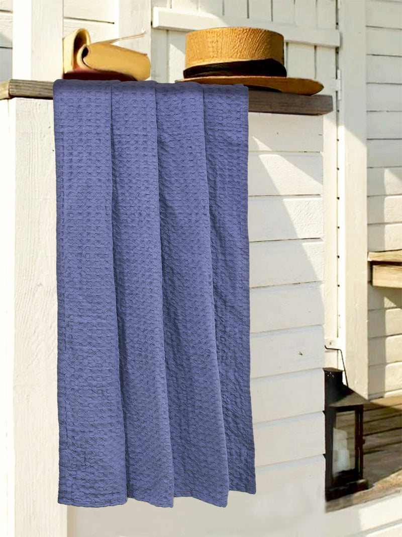 Soft Waffle 100% Organic Cotton Towel <small> (waffle-grapemist)</small>