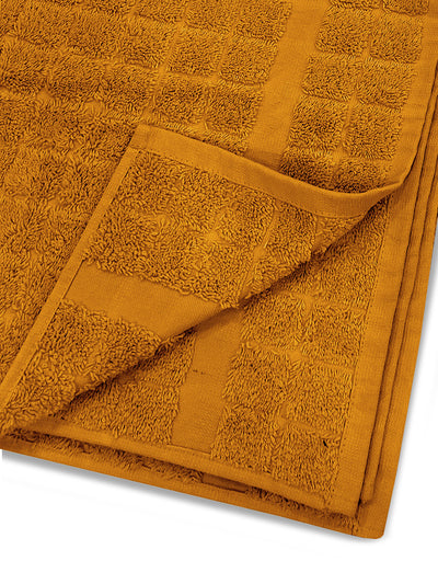 Super Soft 100% Cotton Towel <small> (checks-yellow)</small>