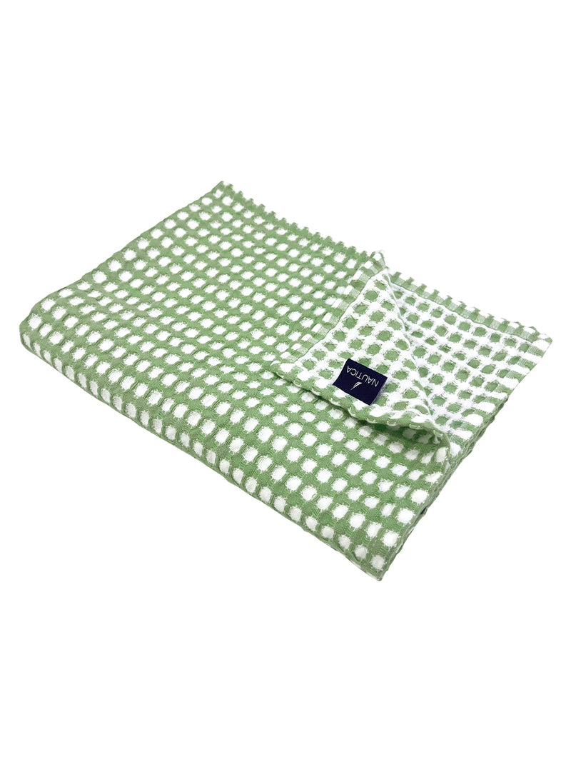 Designer Waffle Cotton Towels- Soft, Plush And Quick-Drying <small> (waffle-sage)</small>