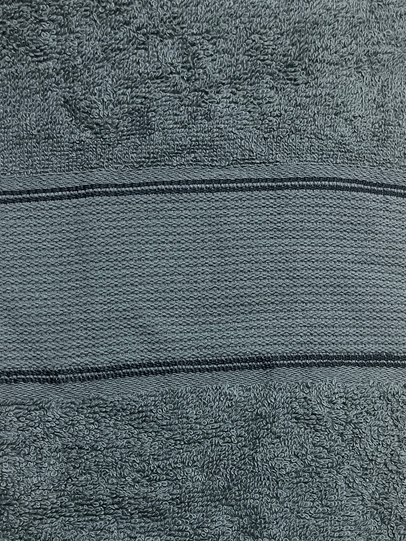 Soft 100% Cotton Terry Towel <small> (solid-dk.grey)</small>