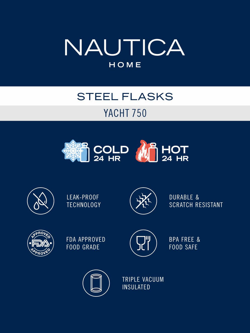 Iconic Leak-Proof Bottle: 24-Hour Hot & Cold Thermos/Flask For Fitness Enthusiasts <small> (oreo big prtd-red/navy)</small>