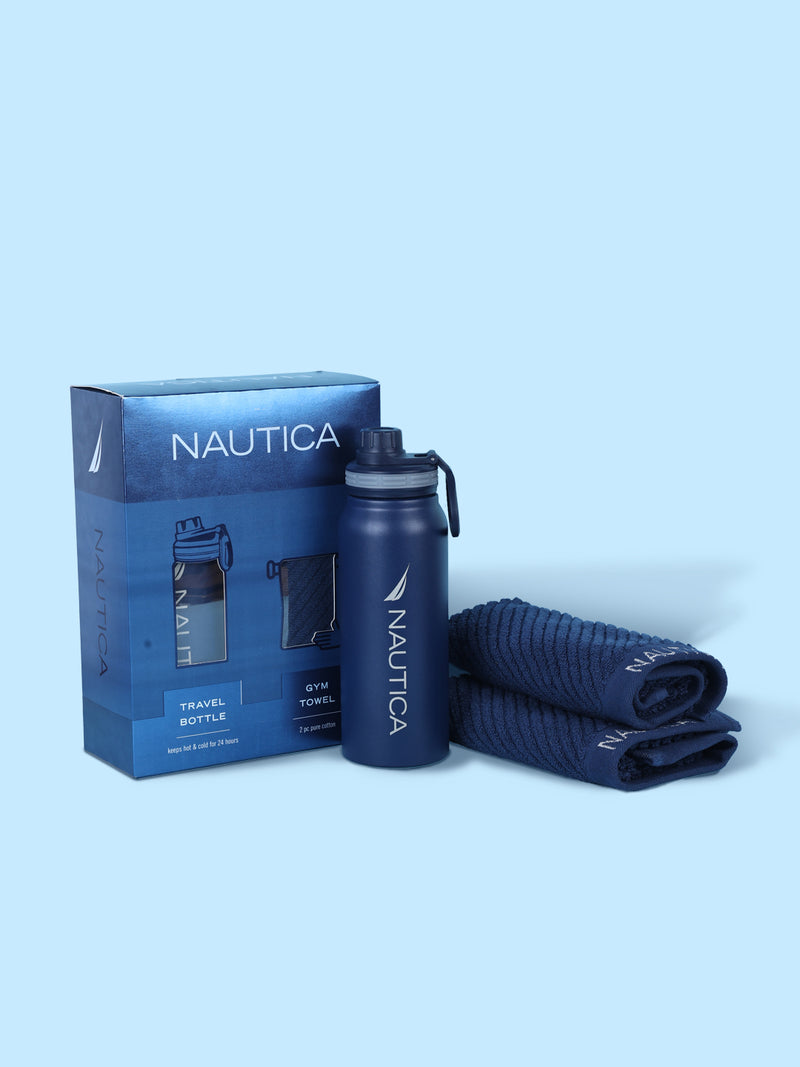 Pure Hydrate Insulated Water Bottle <small> (solid-navy)</small>