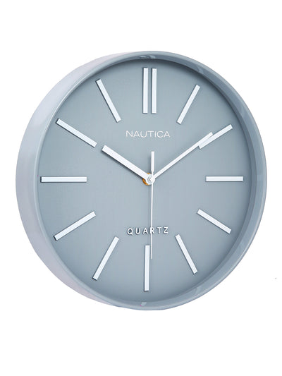 Modern Wall Clock For Latest Stylish Home With Quartz Silent Sweep Technology <small> (solid matt-grey)</small>