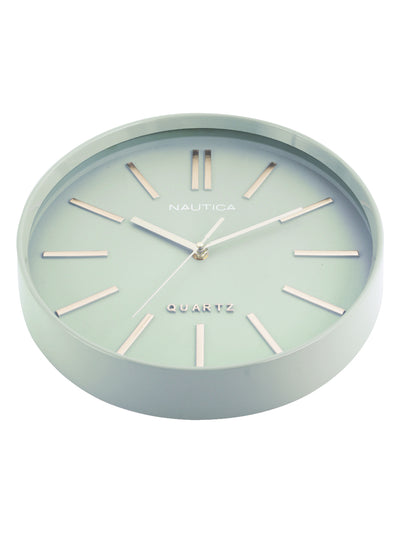 Modern Wall Clock For Latest Stylish Home With Quartz Silent Sweep Technology <small> (solid matt-green)</small>