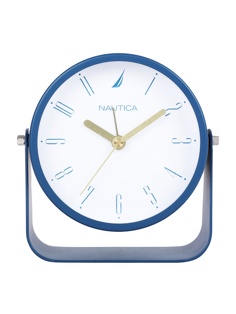Modern Wall Clock For Latest Stylish Home With Quartz Silent Sweep Technology <small> (solid matt-navy)</small>