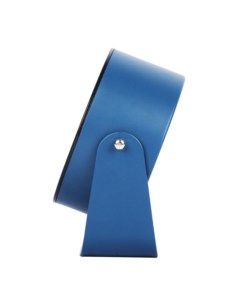 Modern Wall Clock For Latest Stylish Home With Quartz Silent Sweep Technology <small> (solid matt-navy)</small>