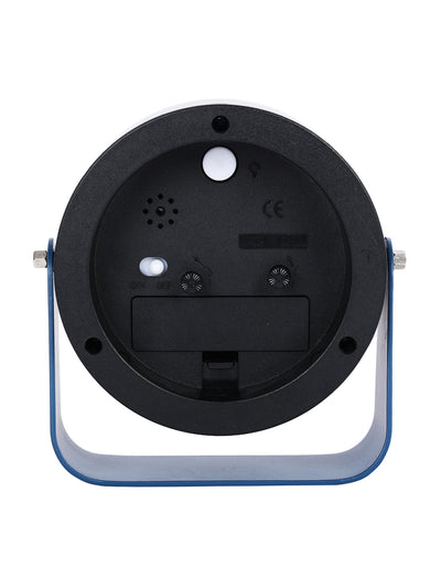 Modern Wall Clock For Latest Stylish Home With Quartz Silent Sweep Technology <small> (solid matt-navy)</small>
