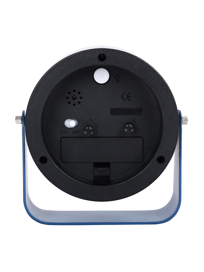 Modern Wall Clock For Latest Stylish Home With Quartz Silent Sweep Technology <small> (solid matt-navy)</small>