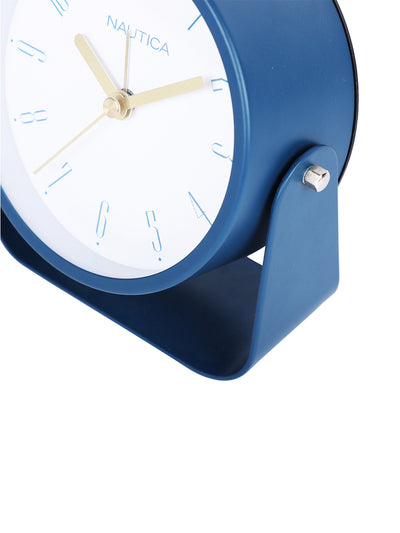 Modern Wall Clock For Latest Stylish Home With Quartz Silent Sweep Technology <small> (solid matt-navy)</small>