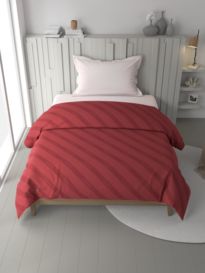 100% Premium Cotton Fabric Comforter For All Weather <small> (ornamental-red)</small>