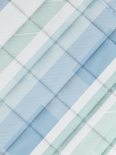 Super Soft 100% Natural Cotton Fabric Comforter For All Weather <small> (geometric-ivory/yellow)</small>