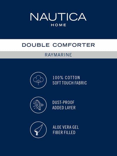Super Soft 100% Cotton Fabric Comforter For All Weather <small> (abstract-seagreen)</small>