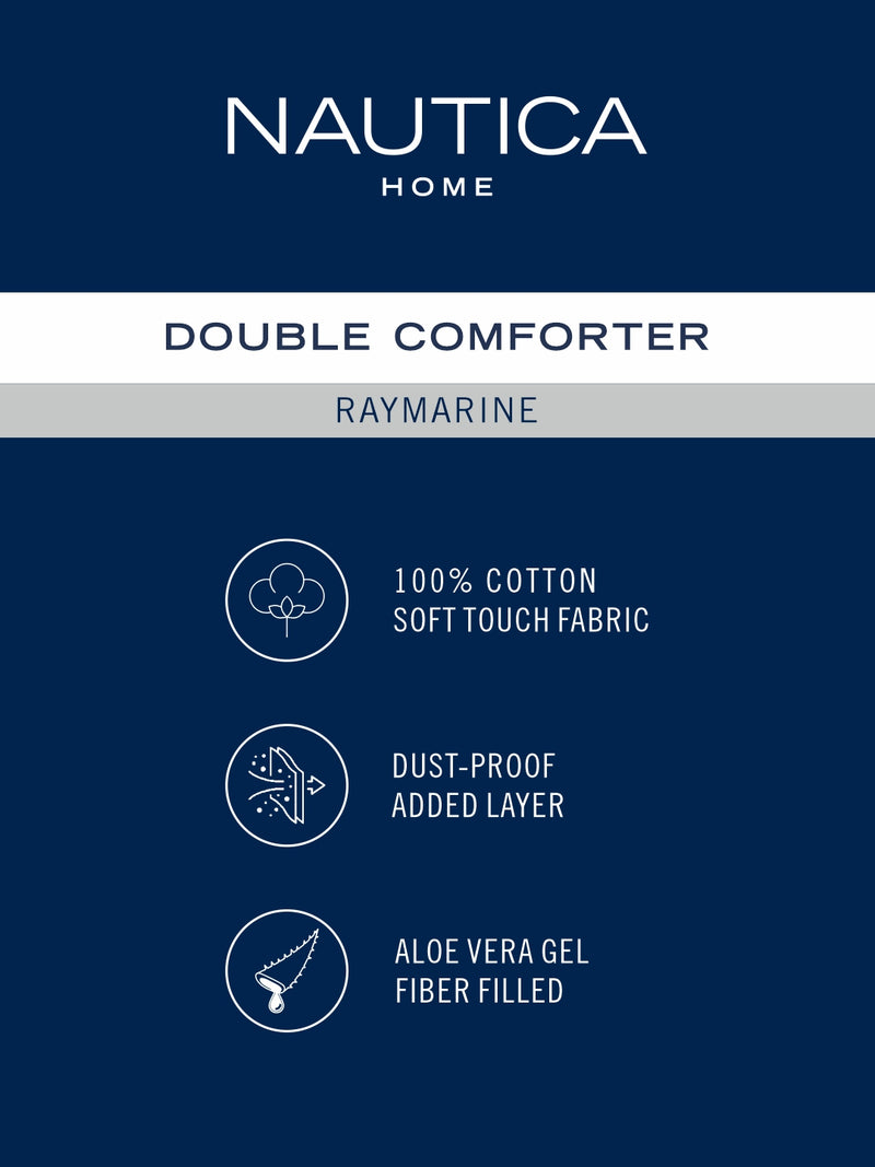 Super Soft 100% Cotton Fabric Comforter For All Weather <small> (abstract-seagreen)</small>