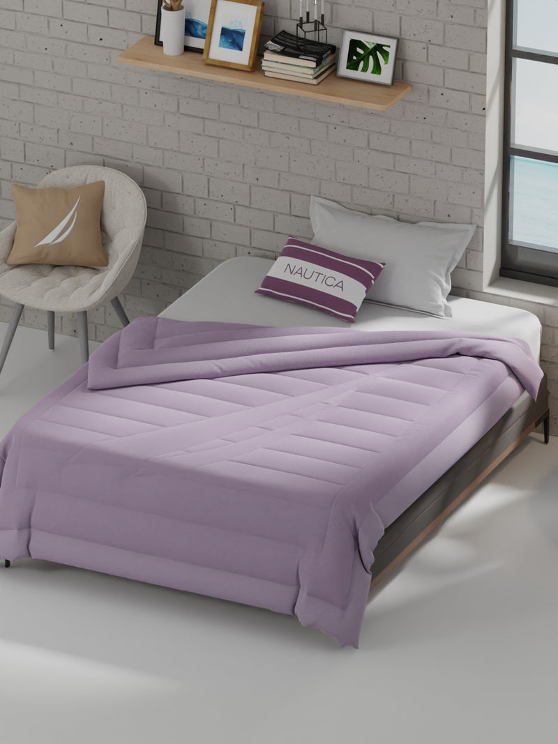 Ultra Soft Luxurious Comforter For All Weather <small> (solid-mauve)</small>