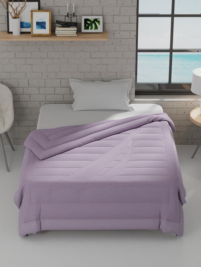 Ultra Soft Luxurious Comforter For All Weather <small> (solid-mauve)</small>